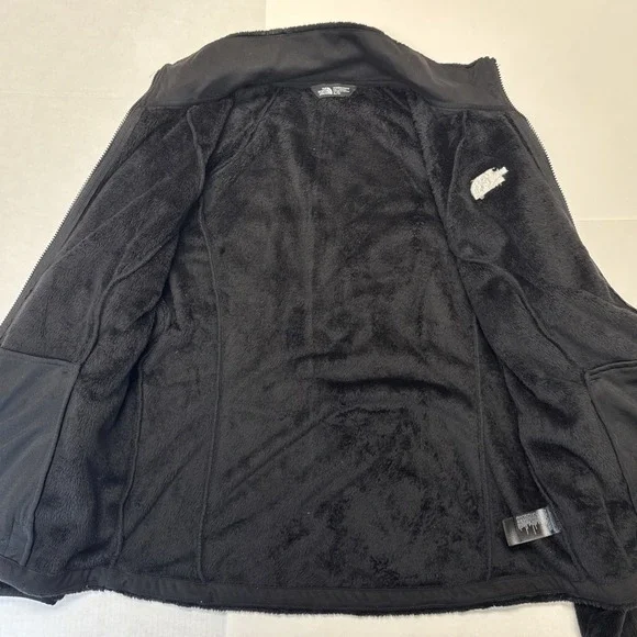 The North Face Jacket Womens XL Black Fleece Full Zip Outdoor - Picture 8 of 10